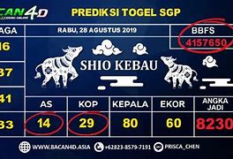 Togel Jitu Sgp 4D Hari Ini